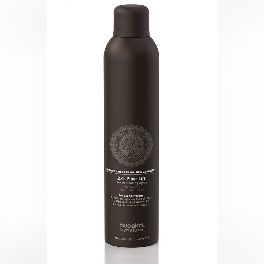 Tweak'd 2XL Fiber Lift Dry Volumizing Spray Kauri Amber Resin 8 oz